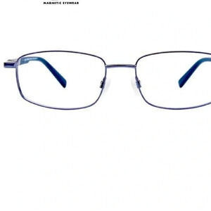 Easy Clip Men’s E493 Eyeglasses Frames. RXable. NWT